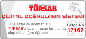 TÜRSAB Dijital Doğrulama Sistemi Belge No 17162